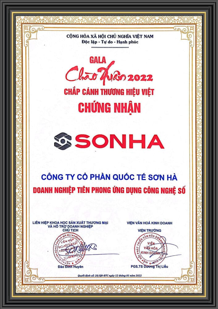 Doanh Nghiệp Tiên Phong Ứng Dụng Công Nghệ Số 