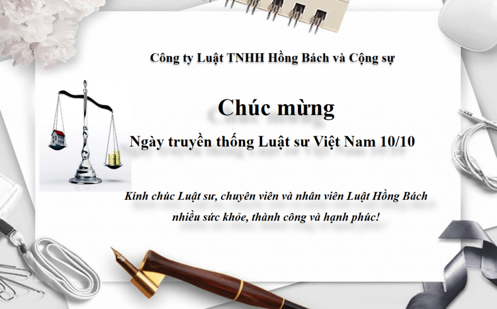 Chúc mừng ngày truyền thống Luật sư Việt Nam 10/10
